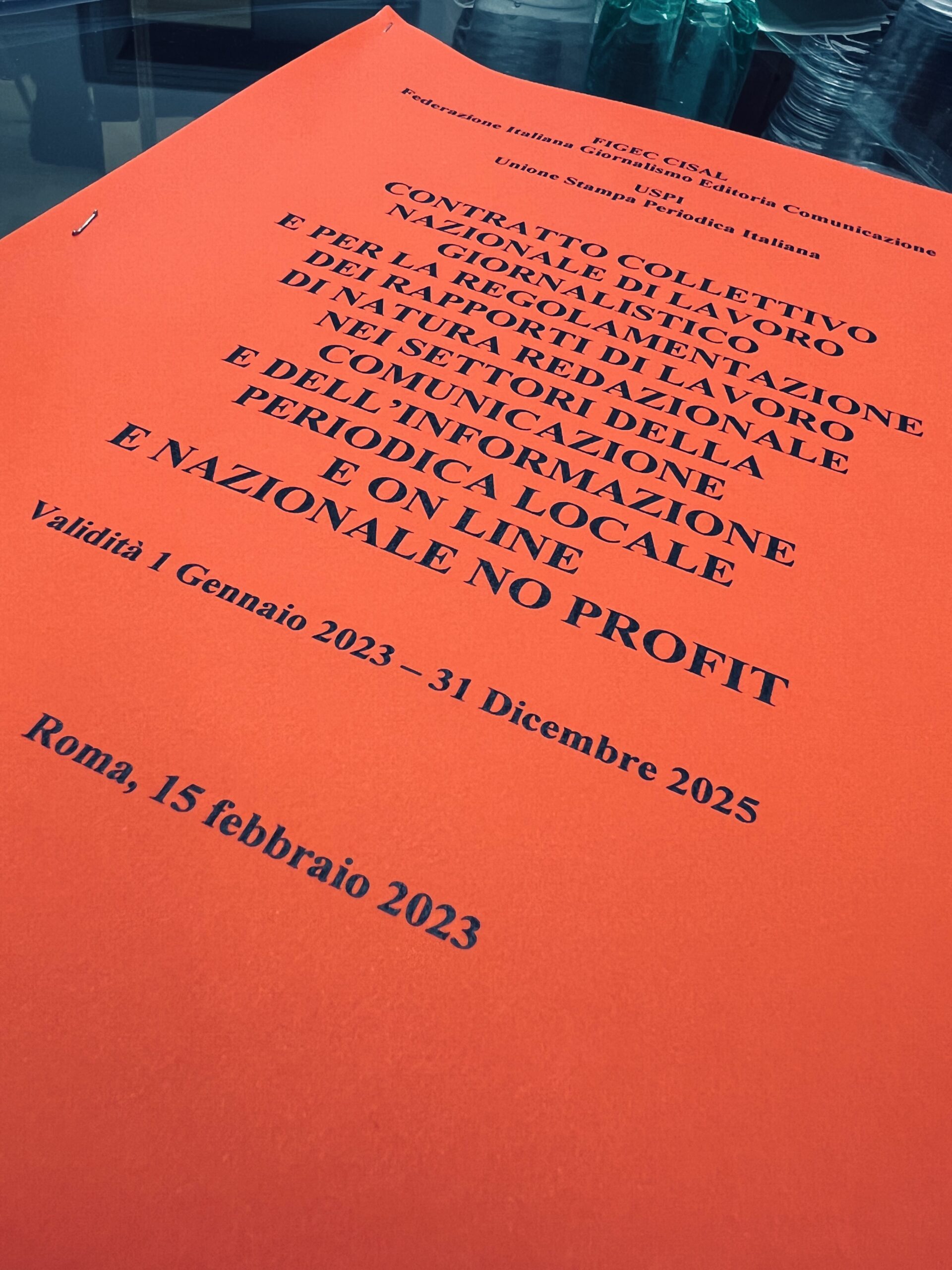 Immagine di copertina di: Giornalisti: firmato il contratto collettivo nazionale di lavoro Figec Cisal – Uspi